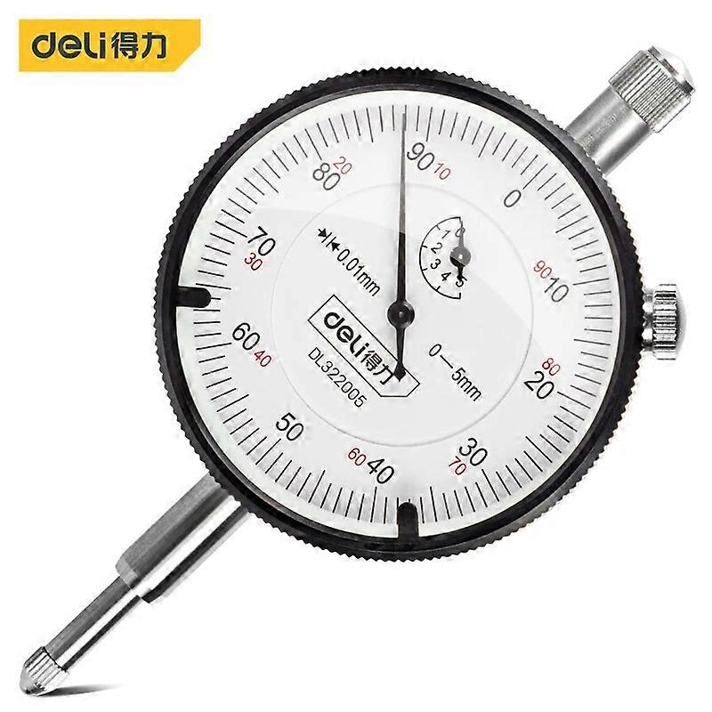 Dial Gauge 0-10mm Dial Gauge Probe Inner Diameter Gauge High Precision 0.01mm Gear Calibration Gauge Concentricity Test