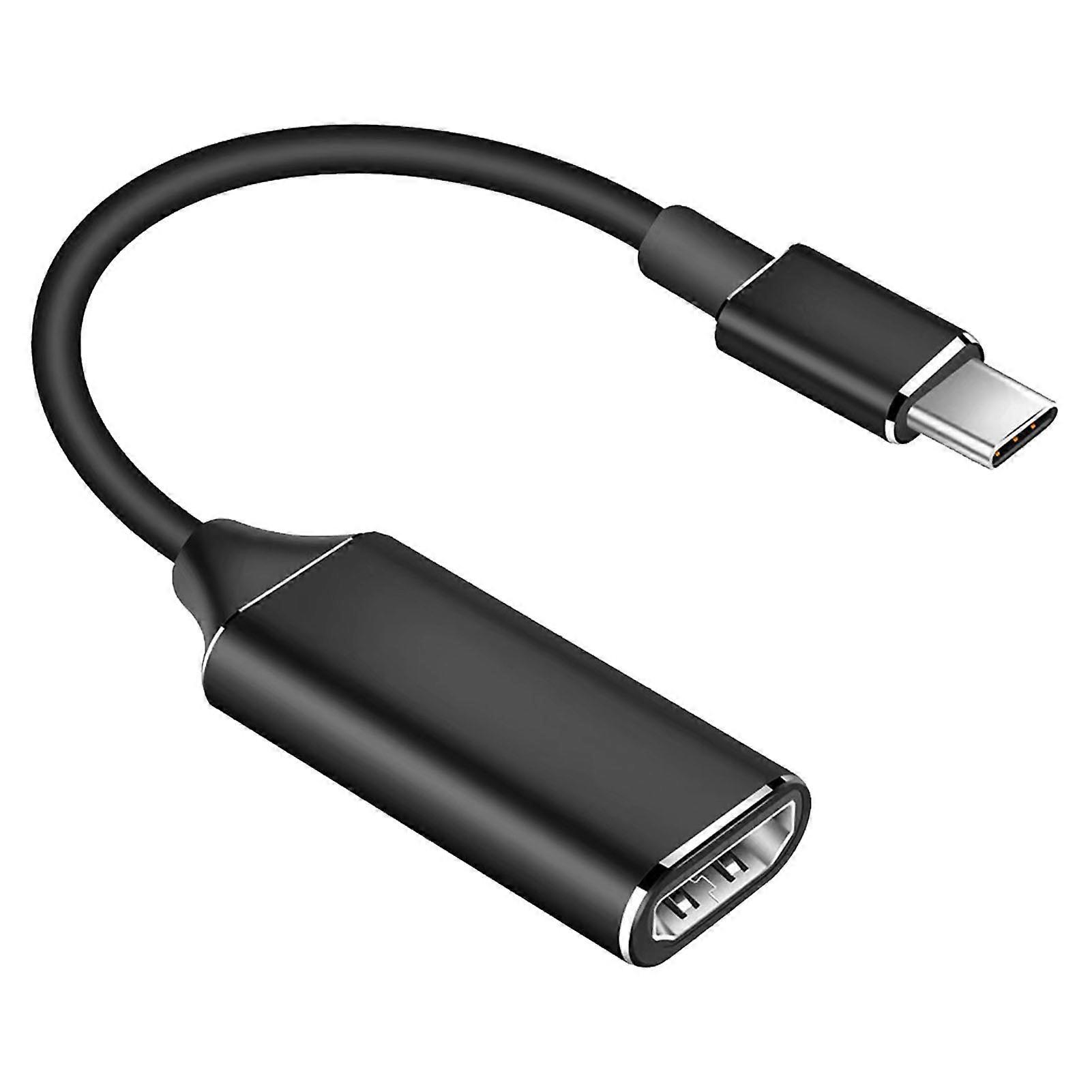 Type C To Hd Multimedia Interface Adapter 4k 10gbps Usb 3.1 Type C To Hd Multimedia Interface Cable Black 7.1in