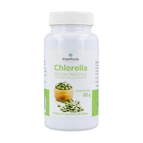 Organic chlorella algae 200 tablets