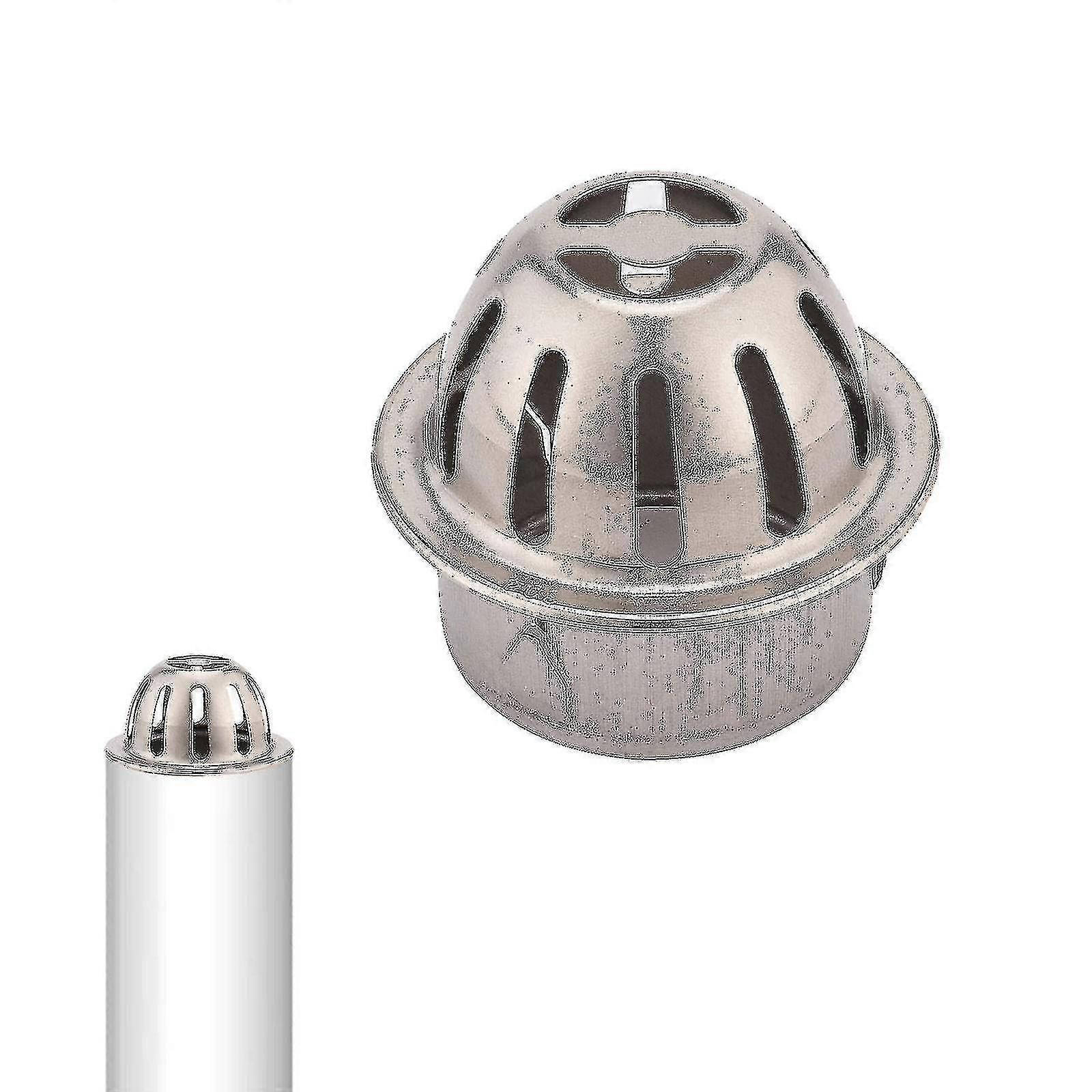 Stainless Steel Downpipe Gutter Protection Leaf Catcher For Roof Pipes