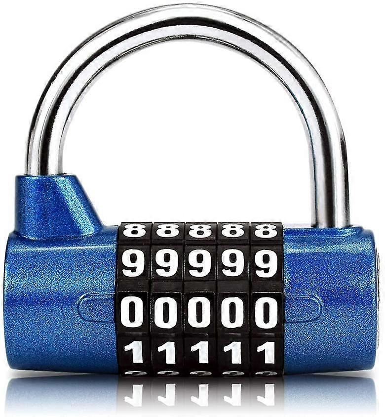 5-digit combination padlock, security combination lock