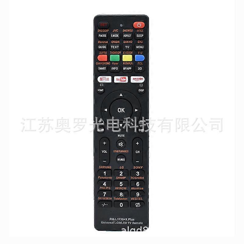 LCD TV Remote Control YouTube RM-L1130+X PLUS