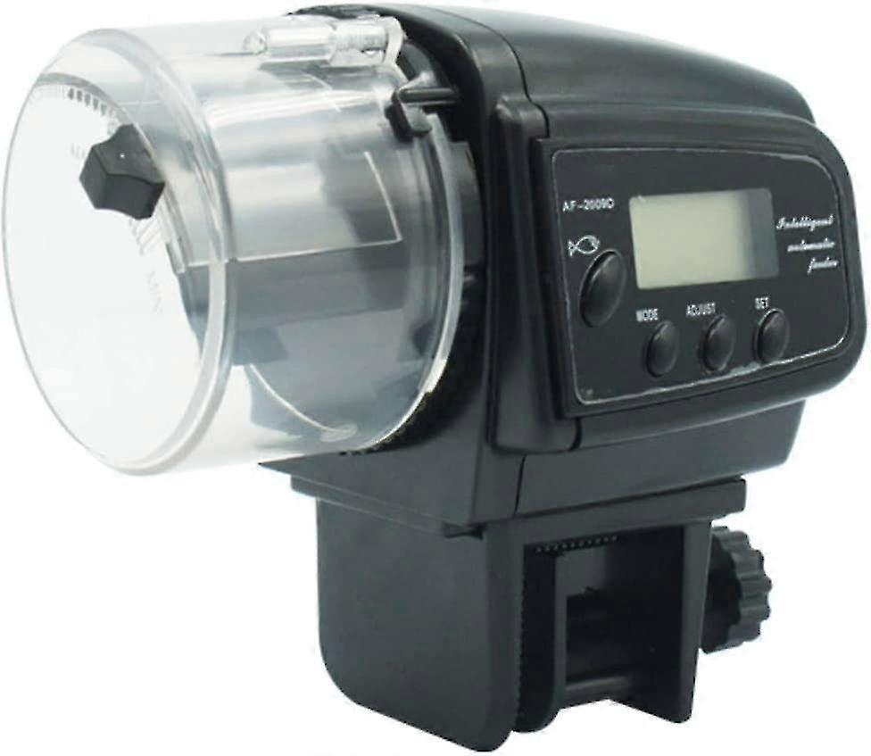 Automatic Fish Feeder With Smart Electric Durable Digital Lcd Display, Aquarium Adjustable Timer