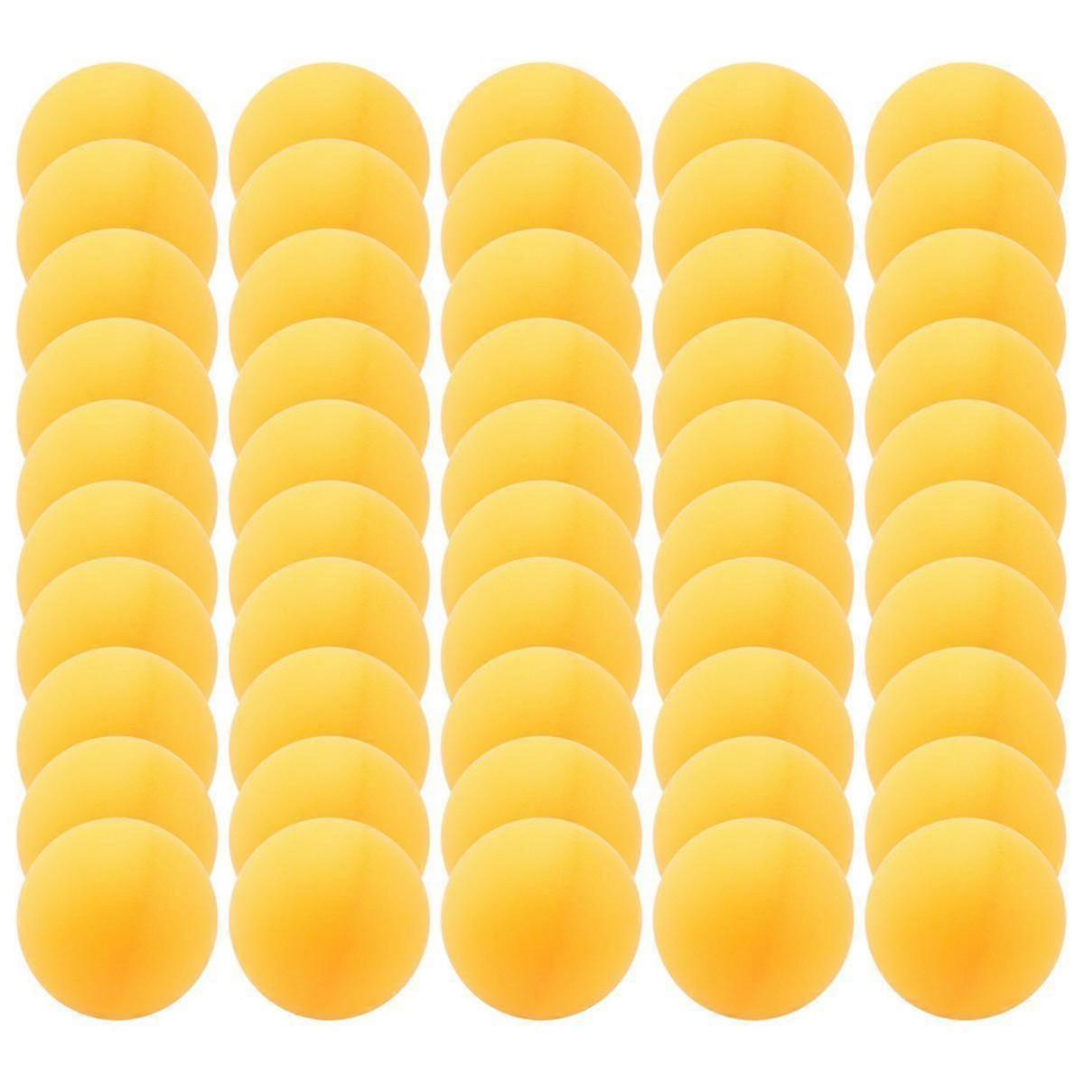 50 قطعة 40 مم كرات تدريب تنس الطاولة ، كرات بينج بونج ، Yelow / White Random-Yvan