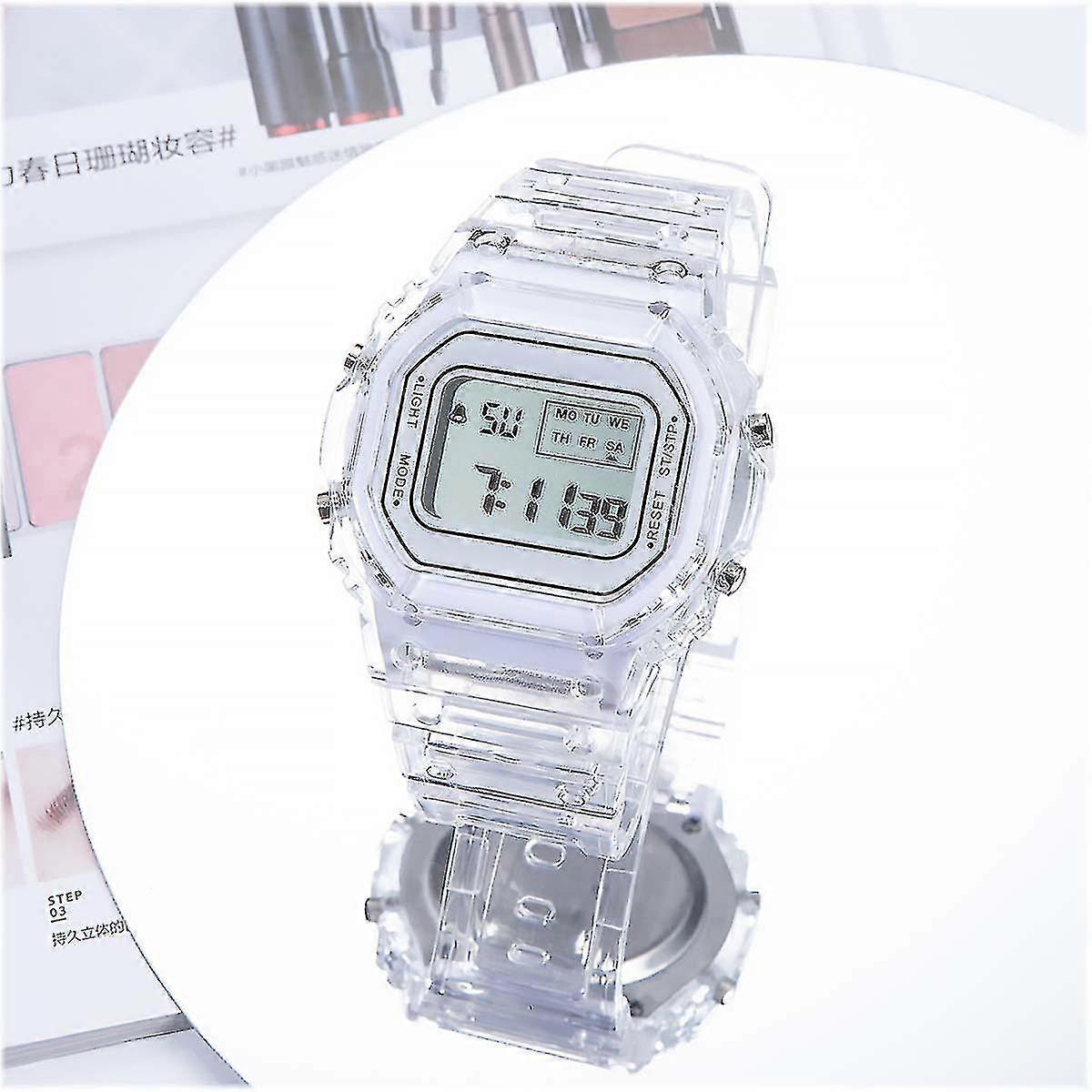 waterproof digital unisex watch led calendar watches accessories for children