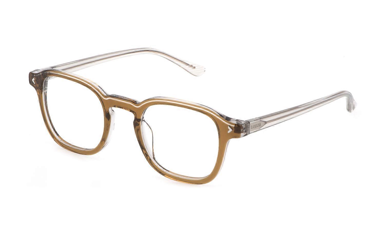 Eyewear Frames Lozza VL4295 0AEM TOP Brown+Grey+FUMO LUCIDO 48/23/145 UNISEX