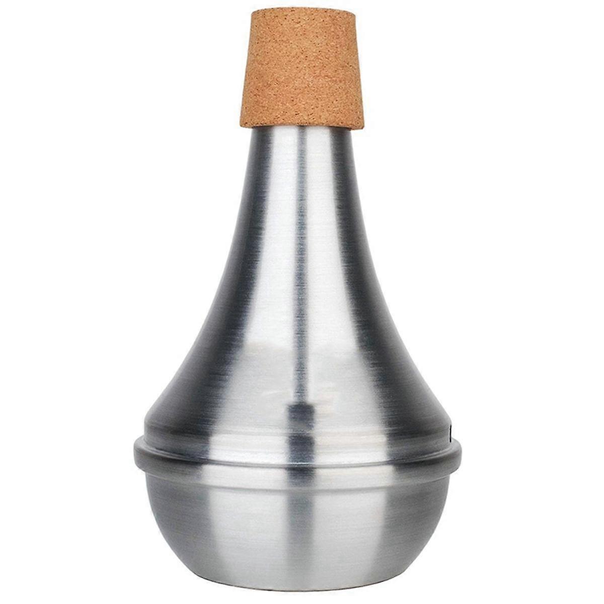 Aluminum Alloy Trumpet Mute Mute Anti-Disturbance Mute Mute Cork Edge Protection (80%-90% Sound Red