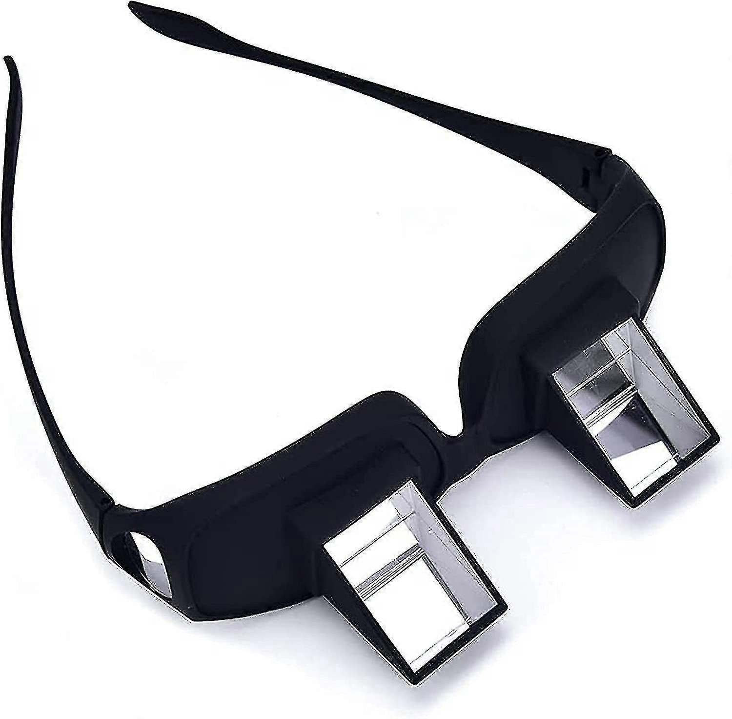 Lazy Glasses Bed Prism Glasses Lazy Spectacles Horizontal Glasses High Definition Glasses Prism Periscope Lie Down Eyeglasses For Reading And Watch Tv