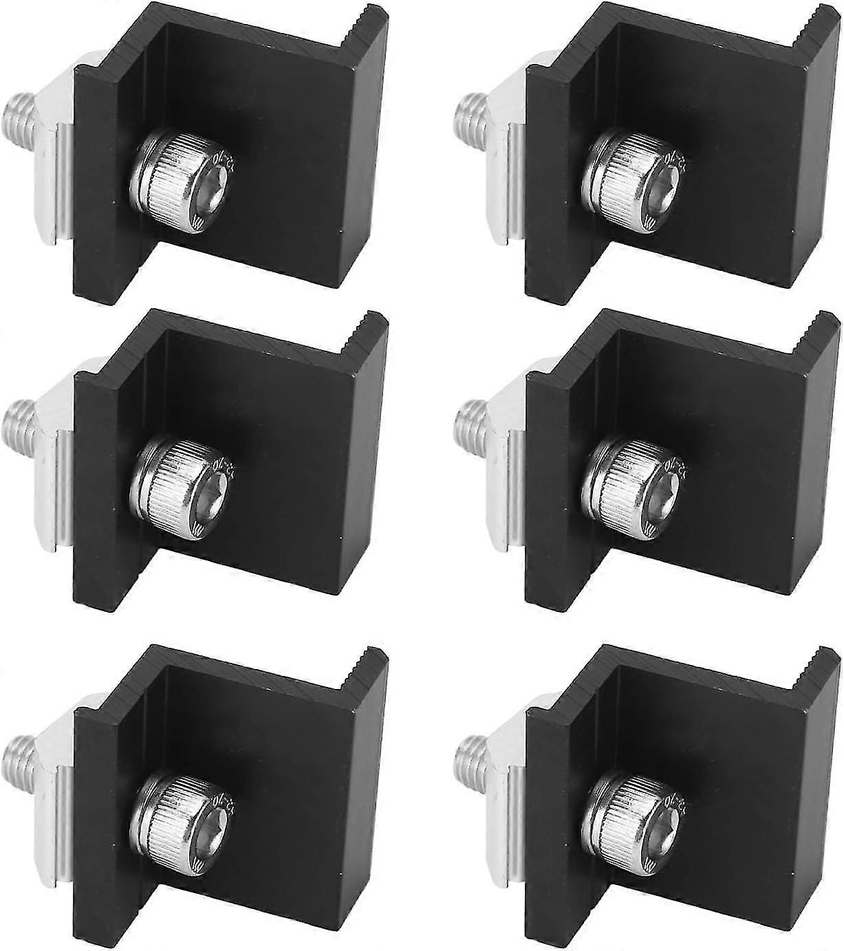 Solar Z Bracket Clamp, Labor Saving Duty Photovoltaic Solar End Clamp For Farm (40mm)