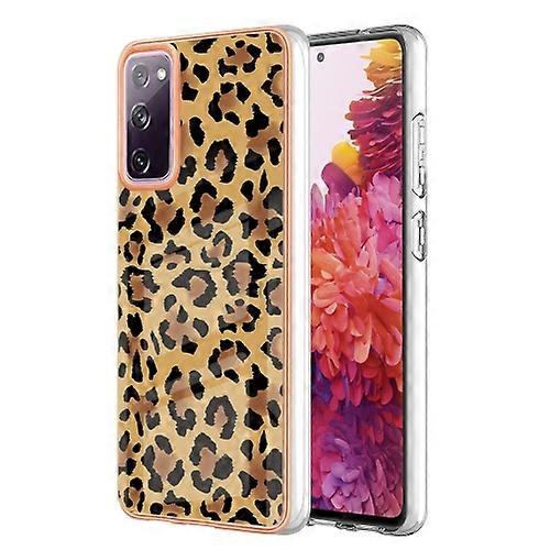For Samsung Galaxy S20 FE Electroplating Marble Dual-side IMD Phone Case