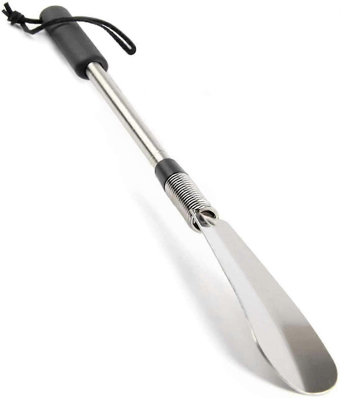 ZK- Premium Long Handled Shoe Lifter 16" To 31" Adjustable Expander Shoe Horn - Extends & Collapses