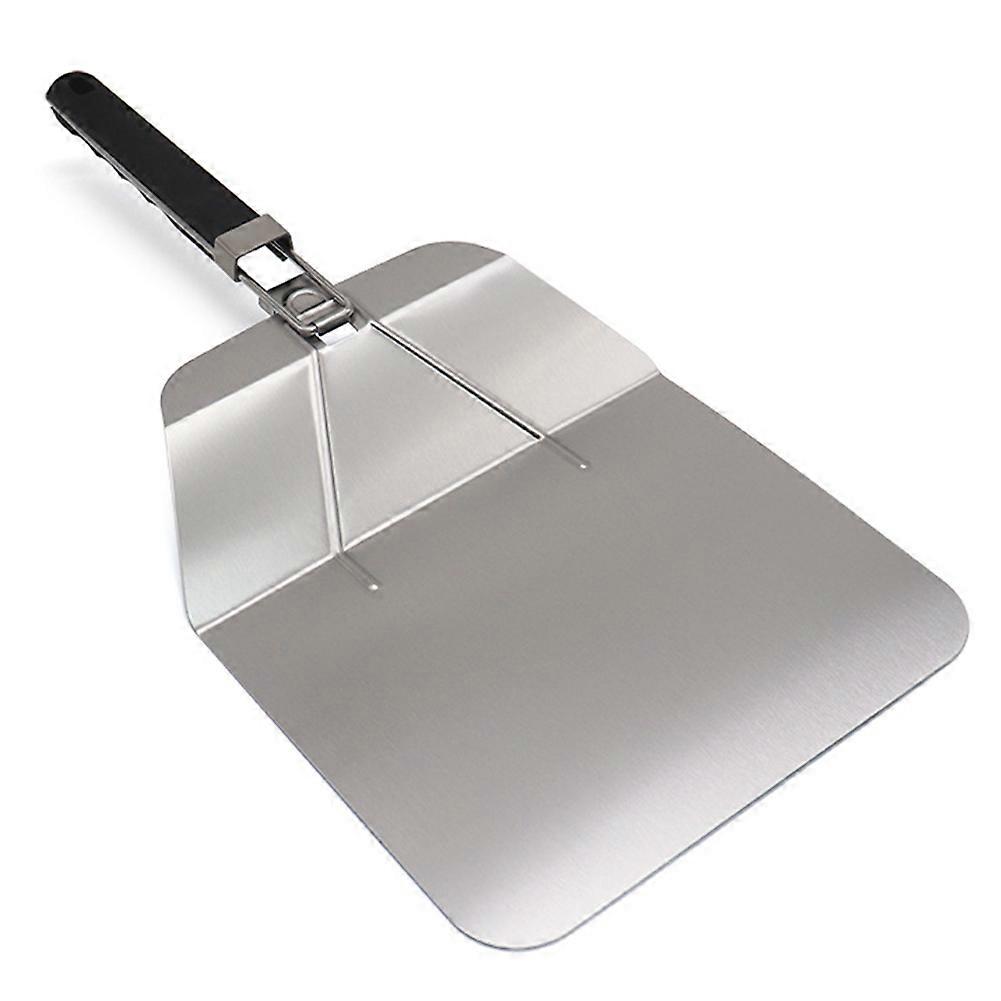 Pizza Shovel Stainless Steel Pizza Peel with Folding Handle for Homemade Baking Pizza Safe Transfer