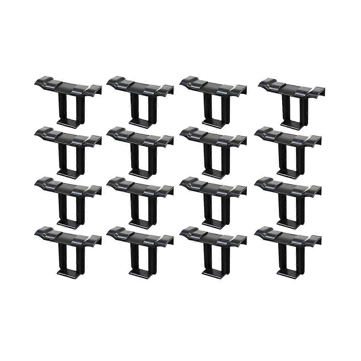 16pc 35mm Solpanel Vatten Dränering Clips, PV Moduler Clips Dränering Solceller Panel Vattenavlopp Cl