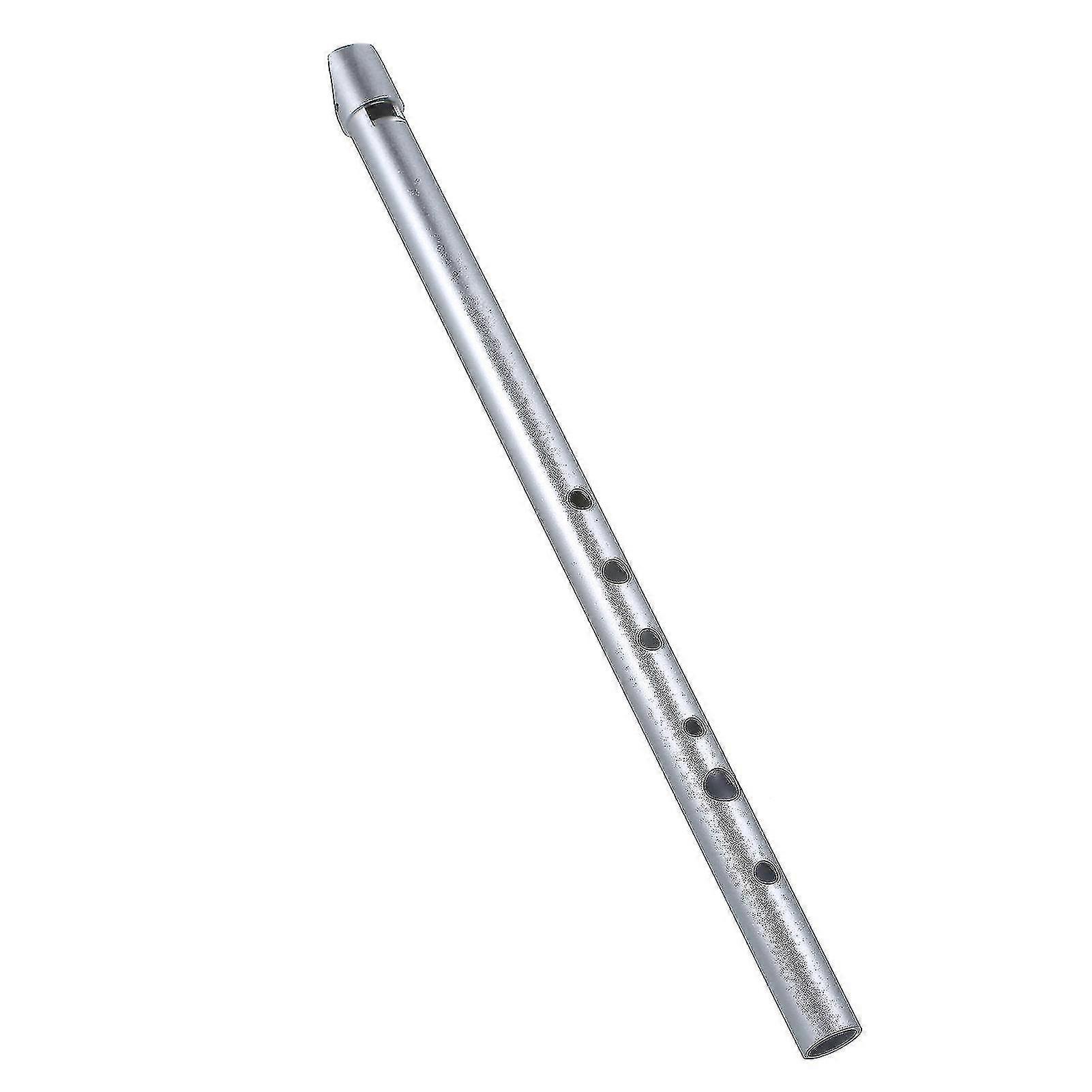 Irish Whistle Traditional Tin Penny Whistle 6 Holes Flute Wind Music Instrument For Beginners Intermediates & Experts- Key Of C-SaoZ