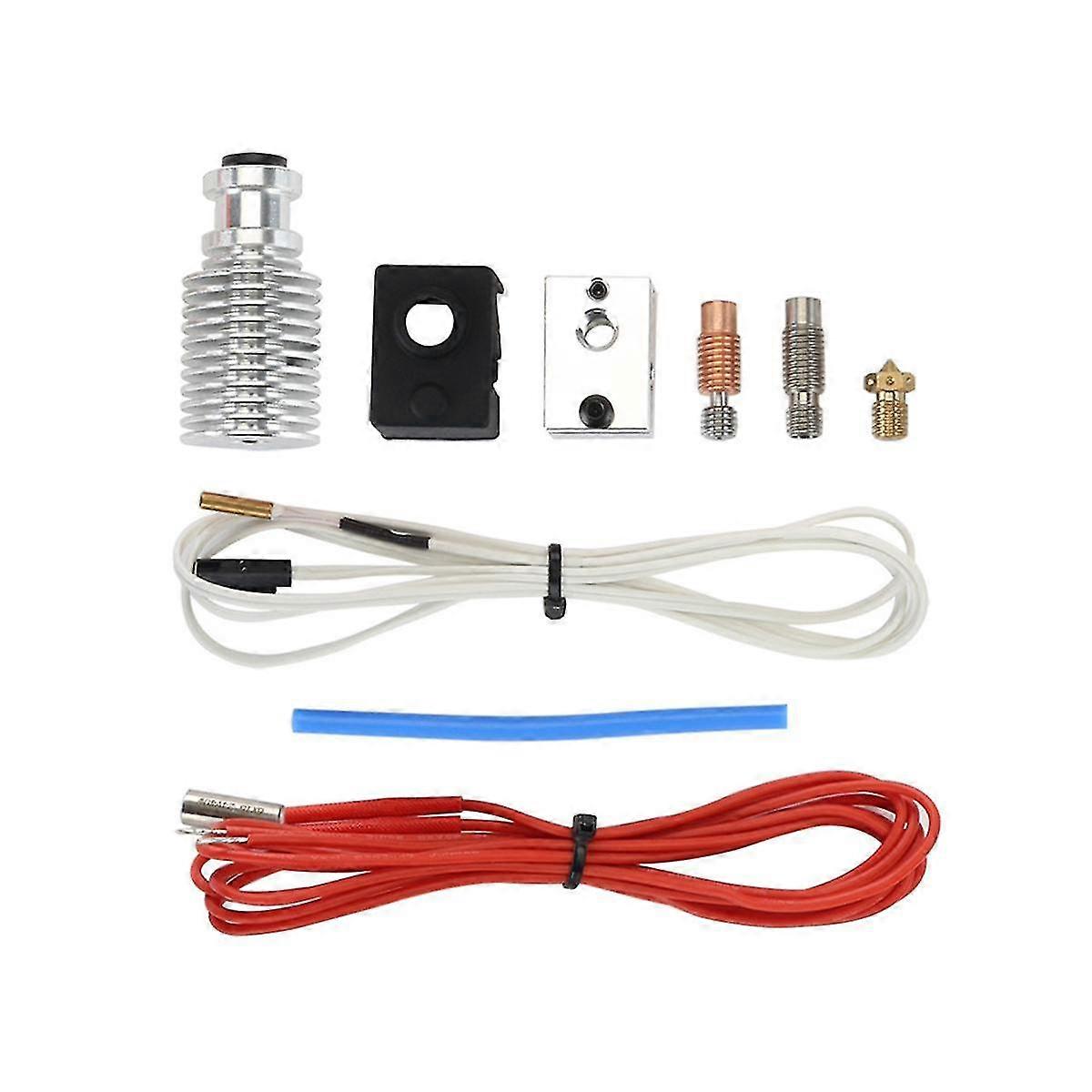 3d Printer Parts Prusa Mk3s+ Extruder Nozzle Heating Aluminum Fast Hose Kit High Temperature Resist