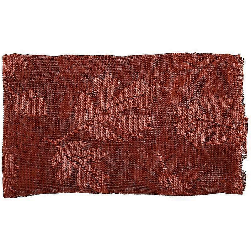 Fall Decor Table Runner Thanksgiving Decor,orange Maple Leaf Lace Table Runner Fall Decorations For