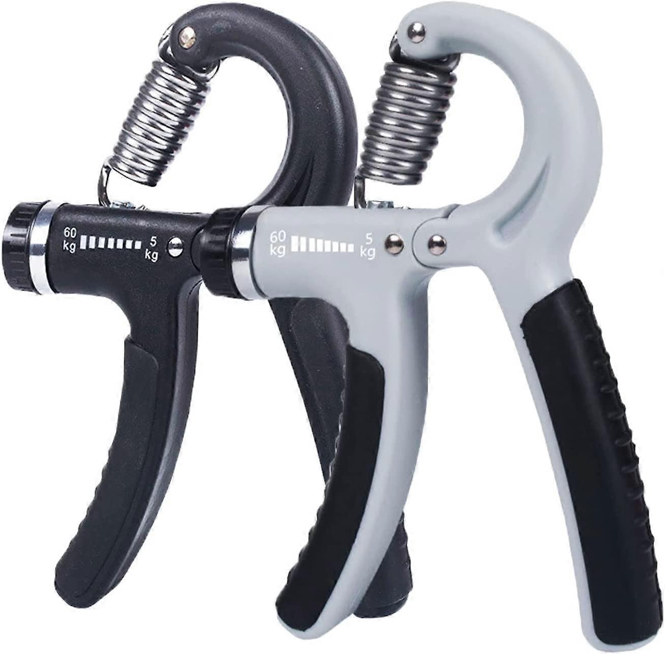 Strengthening the Hand Grips exercises Finger Strength and Wrist Strength. The Force of the handle Can be adjusted from 5 kg to 60 kg. Two Pliers are 