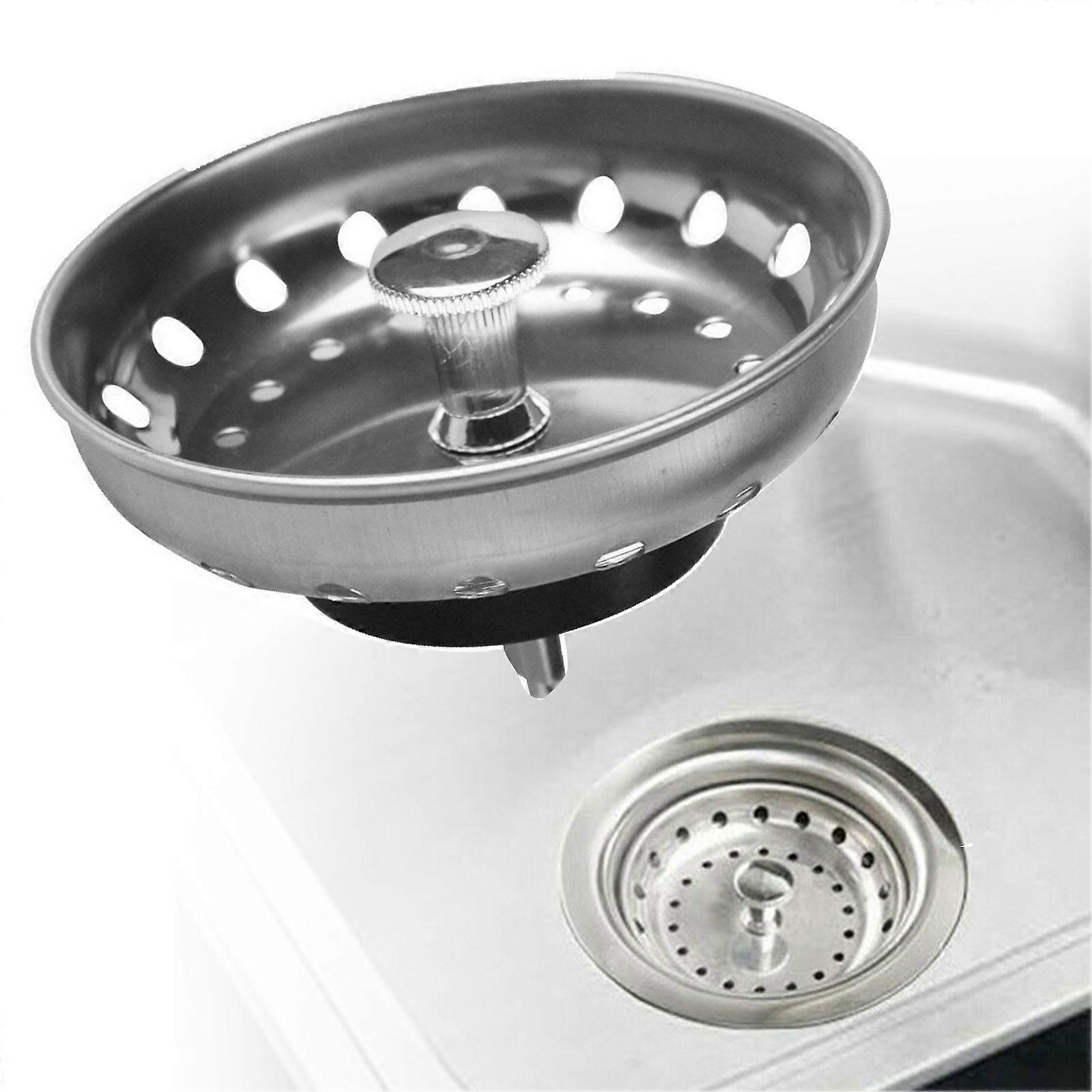 Household Kitchen Bathroom Laundry Lavatory Sink Stopper Filter Plug Strainer KAESI