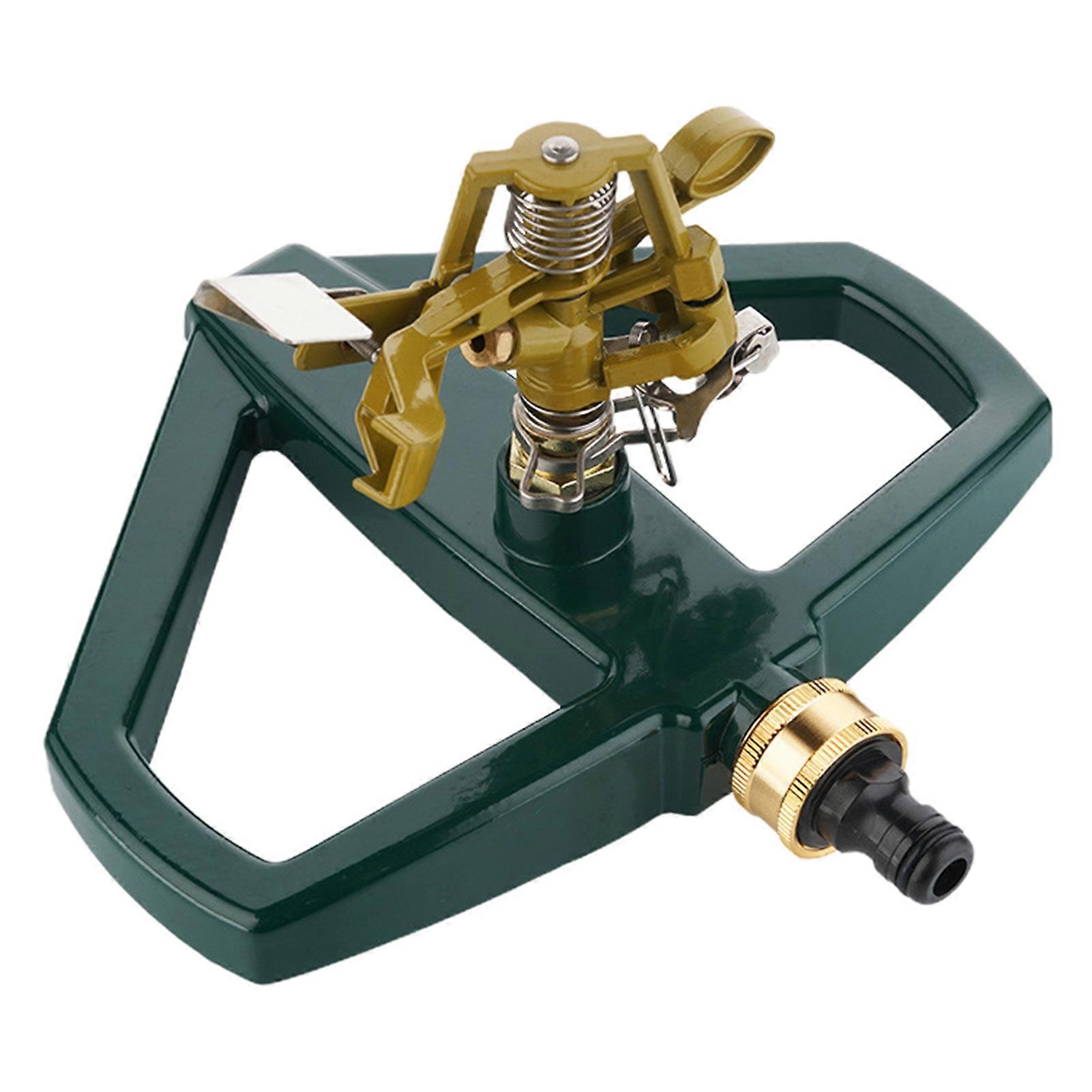 Lawn Sprinkler Strong Adjustable 360 Degree Rotation Garden Hose Sprinkler for Large Area Lawn Yard Garden KAESI