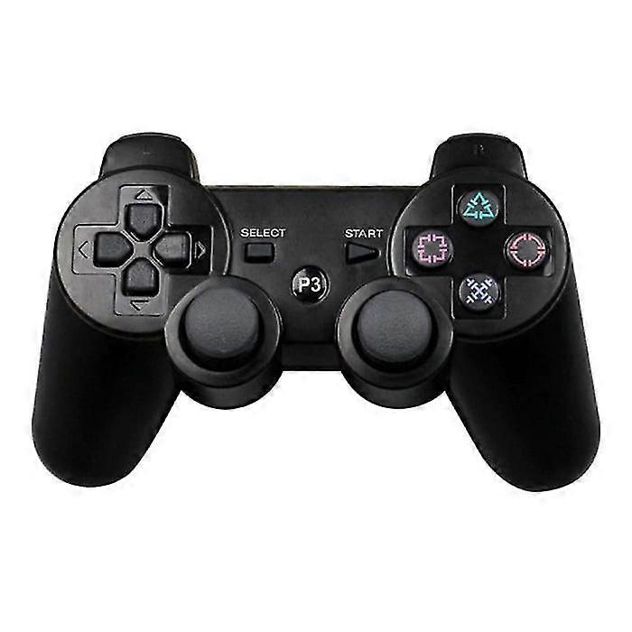 Controler pentru jocuri certificat Stuff pentru PlayStation 3 – PS3 Bluetooth Gamepad Black