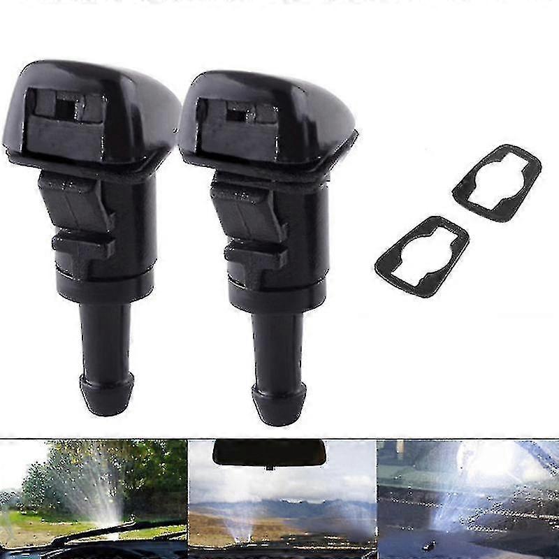 Windshield Washer Nozzles Wiper Spray Kit Compatible With Chrysler,dodge,ram