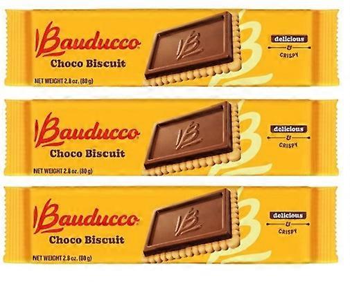 Bauducco Choco Biscuit Cookies 3 Pack