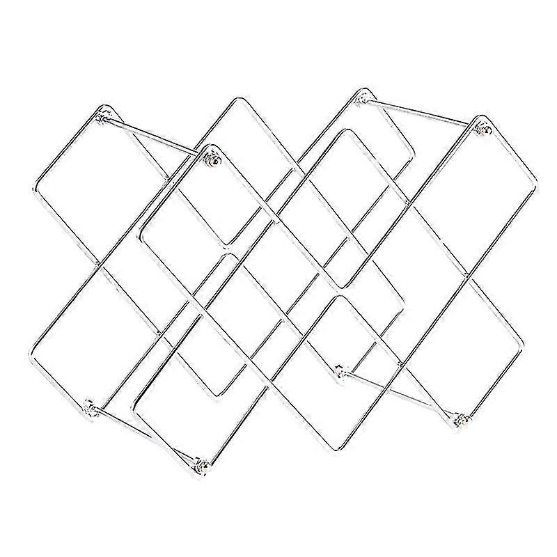 Countertop Wine Rack, Bottle Rack, Wine Rack, Suitable for Red and White Wine Storage, Metal Wine R