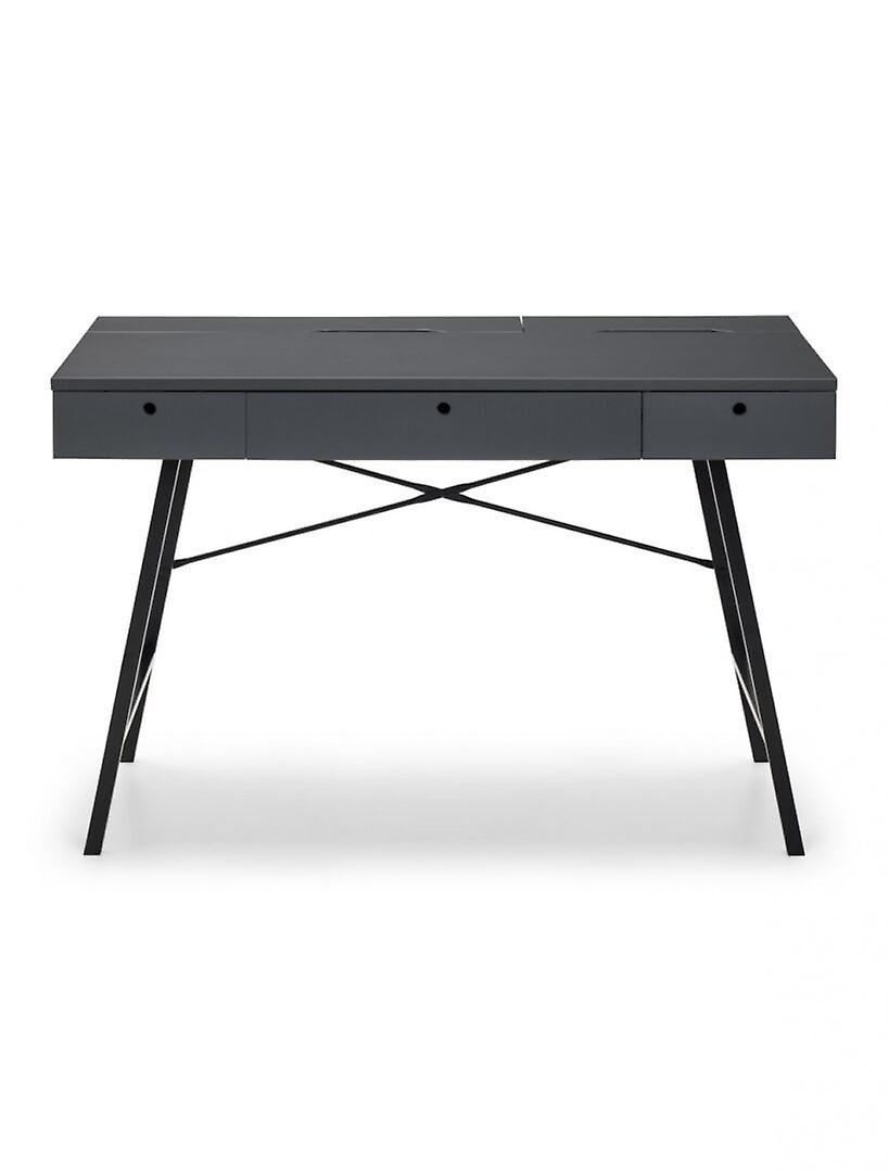 Lopen Office Desk - Grey