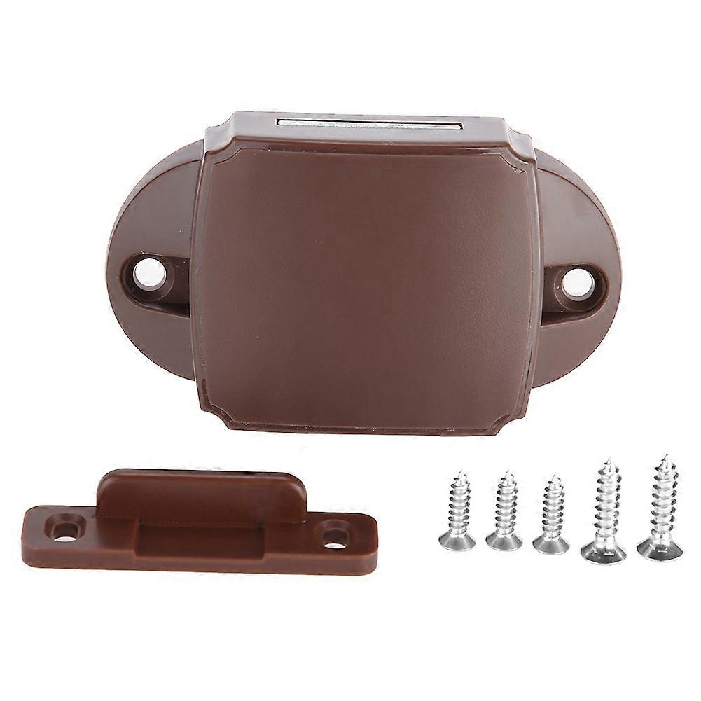 Boat Cabinet Drawer Push Lock Zinc Alloy Handle Button Lock Keyless Thickness 14?16mm