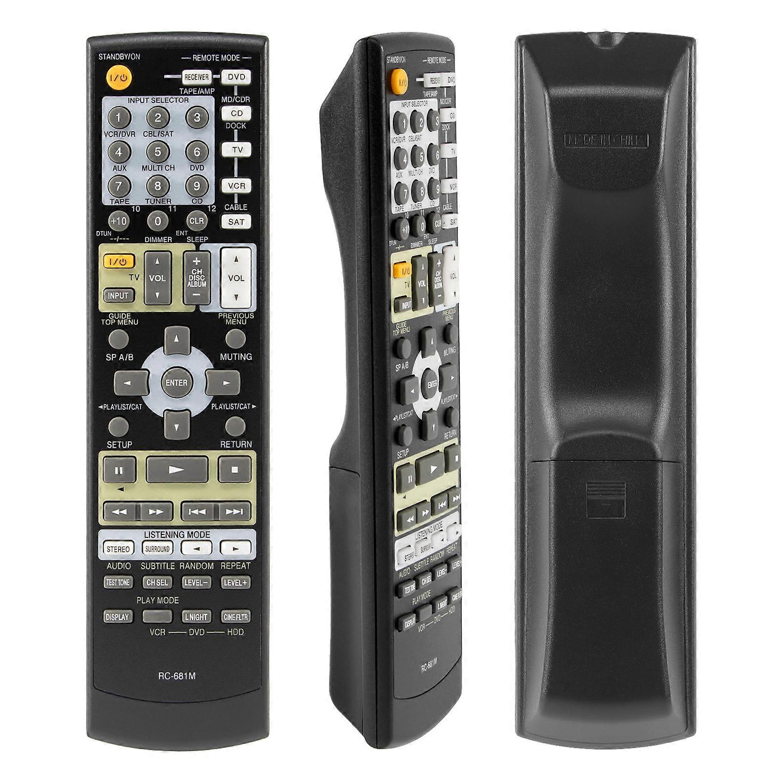 NEW Replacement Remote Control for onkyo Power Amplifier A/V Receiver RC-681M