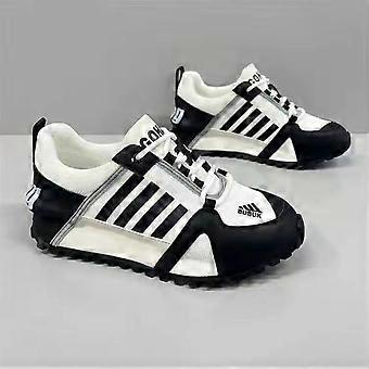 adidas gazelle silver green womens Men's vulcanized shoes Men Sneakers Brand Designer Platform Chunky Sne –  milabe1 main image 1
