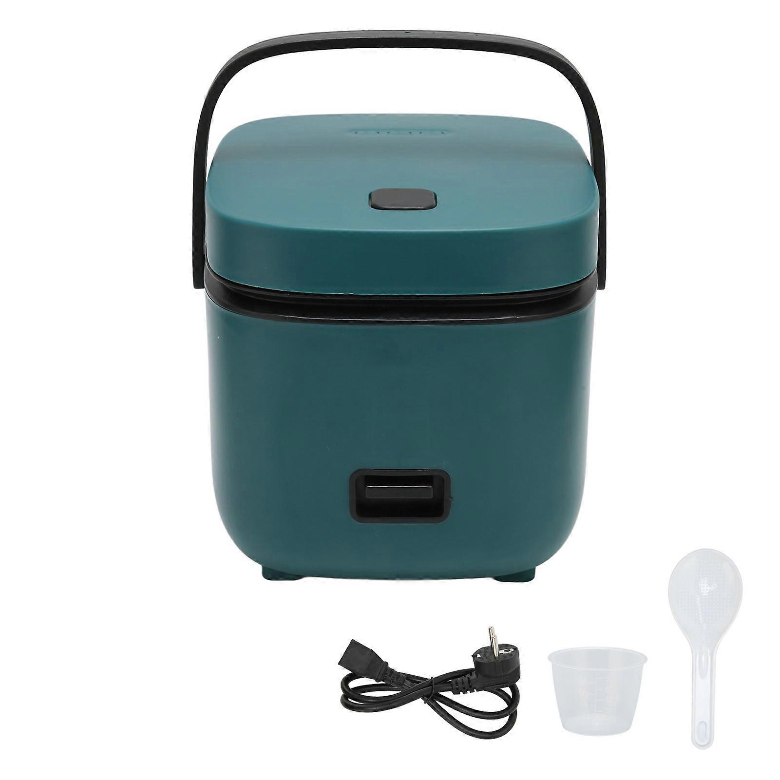 Mini Rice Cooker 1.2L 200W Multifunction Nonstick Inner Pot Pads Humanized Handle Electric Rice Cooker(YMCAT)