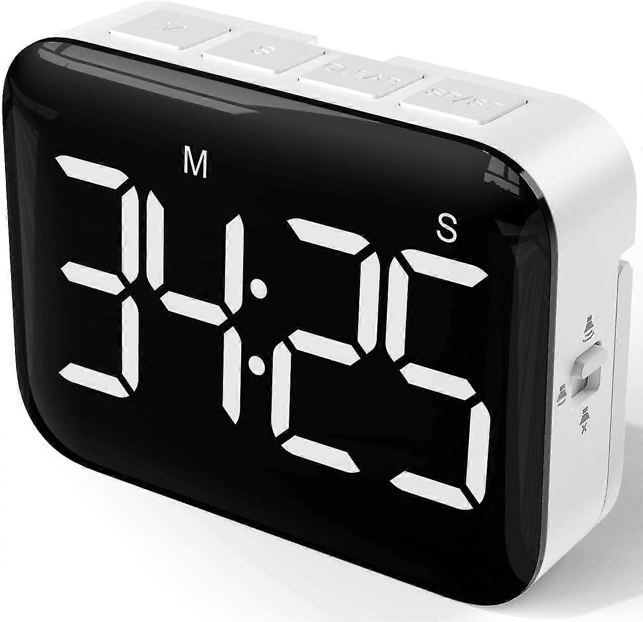 Large Digital Led Display Kitchen Magnetic Timer