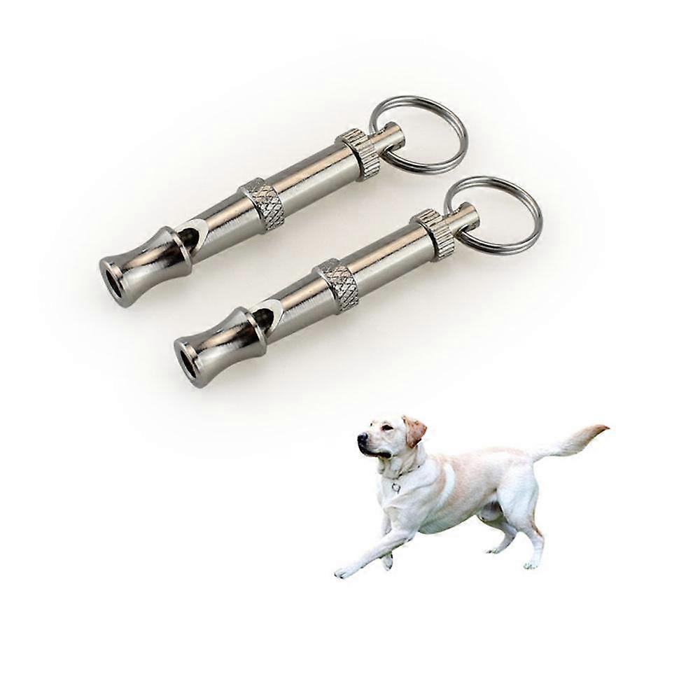 2ks Stop Barking Dog Whistle S Jednoduchým Přírodním Ultrazvukovým Měděným Jádrem