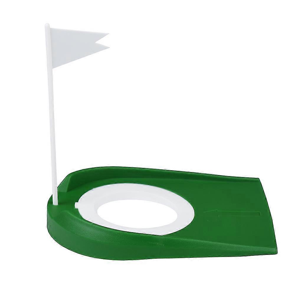 Indoor Outdoor Plastic Golf Putting Hole Putter Regulation Cup Practice Training Aids With Adjustable 1pc