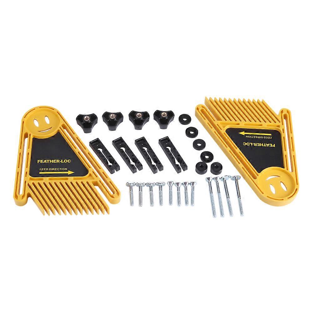 Multi-purpose Double Feather Board Router Tables Saws Miter Gauge Slot DIY Woodworking Tools