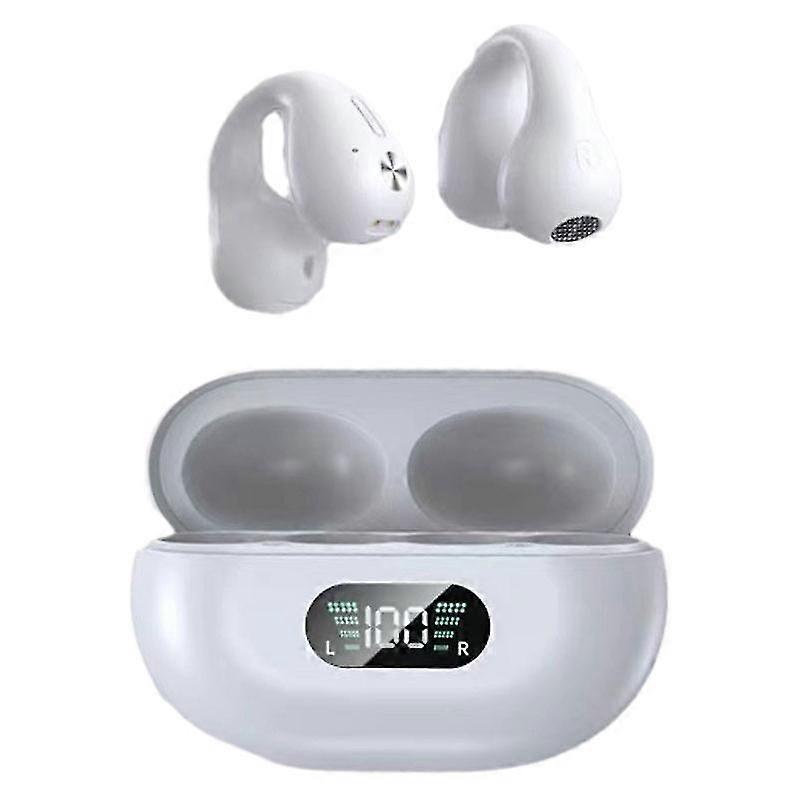 Bone Conduction Bluetooth Earphone Clip-on Bluetooth Wireless Earphone Headphones