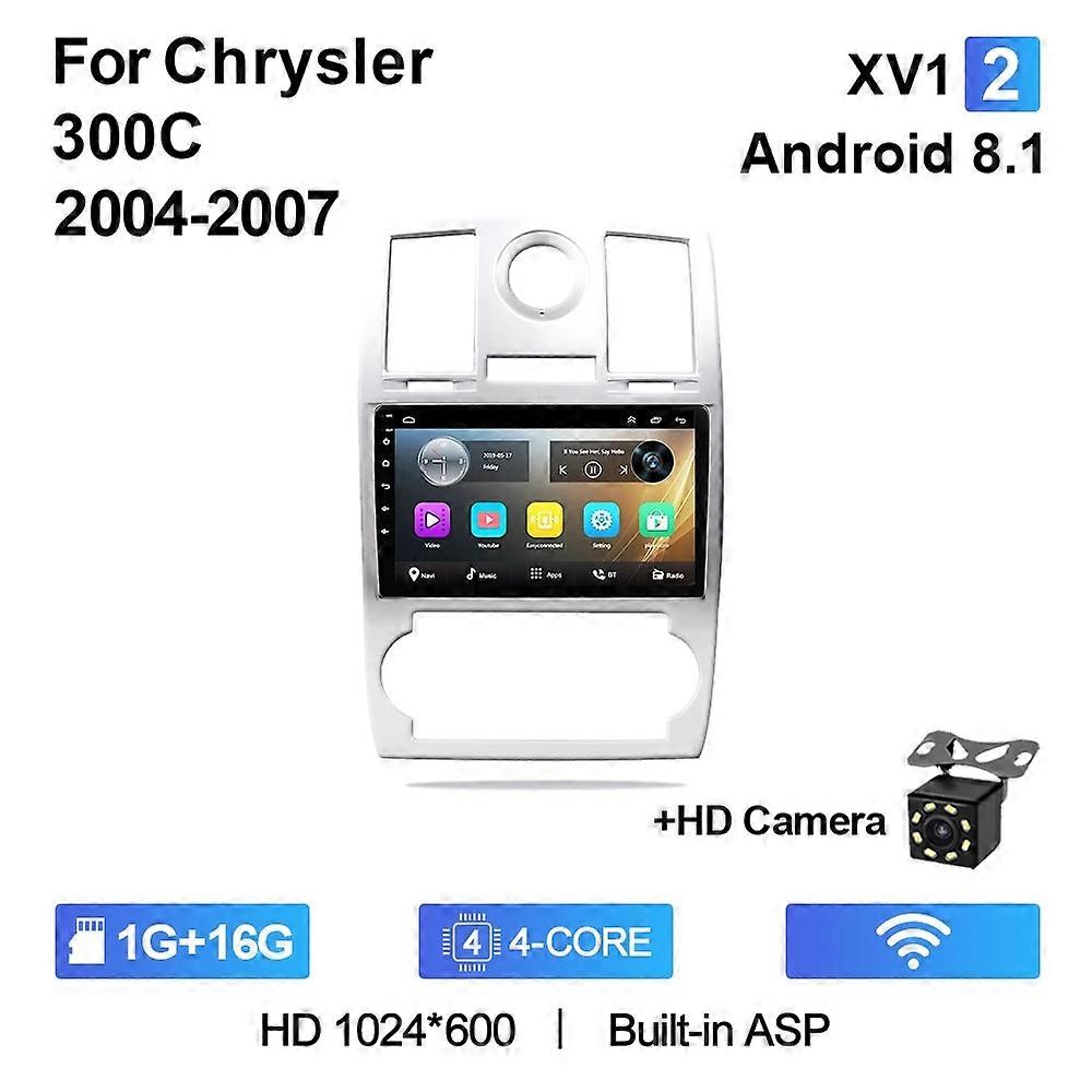 XIMA XV6 Pro 8 Core  2 Din Android 10 Autoradio Caplay Car Radio Multimedia Player For Chrysler Aspen 300C 2004-2008 Stereo gps