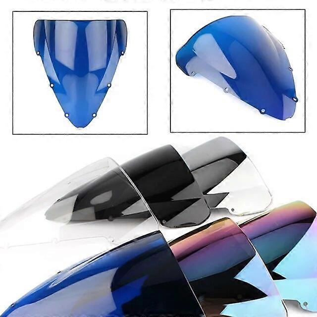 Back Protectors Motorcycle Double Bubble Windshield For Honda CBR600 CBR 600 F4i 2001-2008 WindScreen Accessories Fairing Deflector
