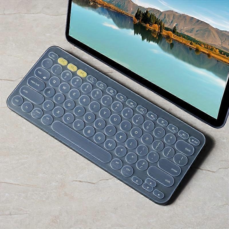 For Logitech K380 Keyboard Cover Wireless Keyboard Film, Keyboard Case Compatible With Logitech Pebble Keys 2 K380s K380 Soft Ultra-thin Silicone Lapt