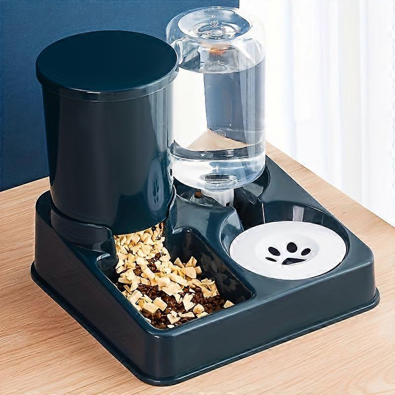 2-in-1 Automatic Pet Feeder & Water Dispenser for Cats and Dogs - Ergonomic, Non-Battery, Effortless Care Solution
