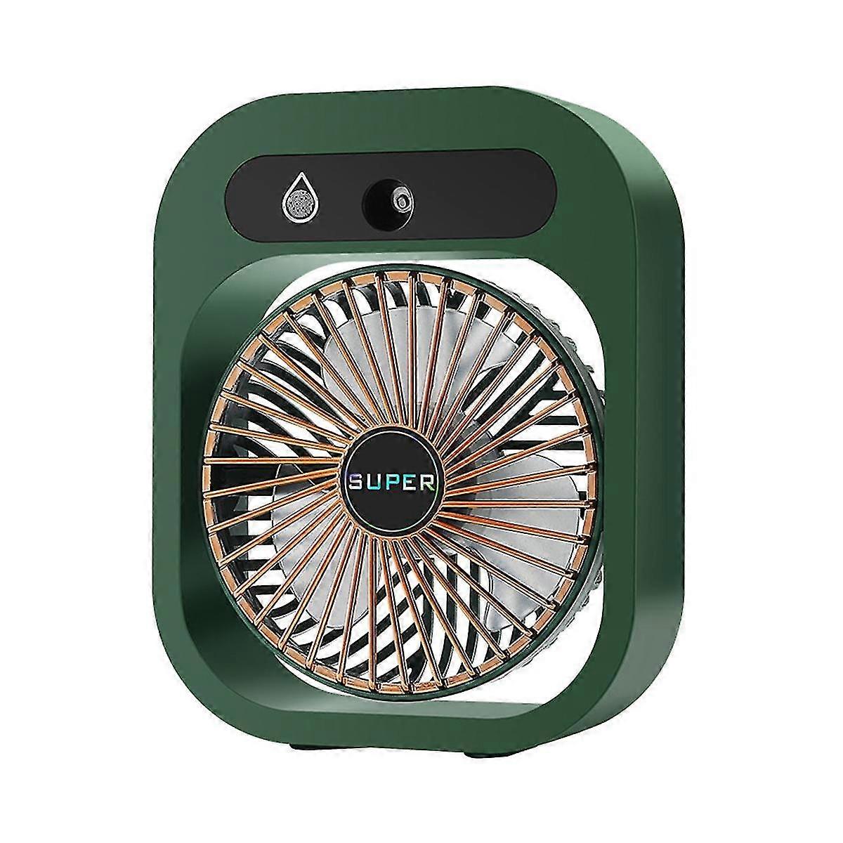Conditioning Fan Desk Misting Fan Cooling Usb Rechargeable Humidifier Portable Spray Fan With 3 Win