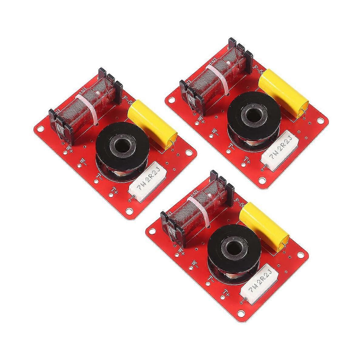 3Pcs 130W 2-Way Speaker System Audio Crossover Filters Frequency Distributor