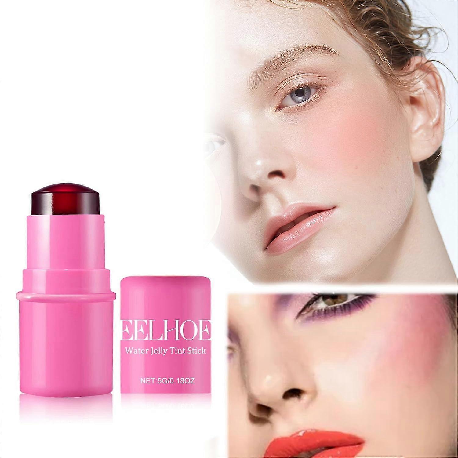 Cooling Water Jelly Tint, Spritz Sheer Lip & Cheek Stain, Buildable Watercolor Finish, Milk Cooling Water Jelly Tint, Milk Jelly Blush