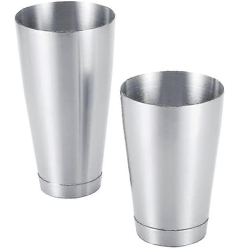 Less Steel Shaker: 2-piece Set Wed Bartender Shaker