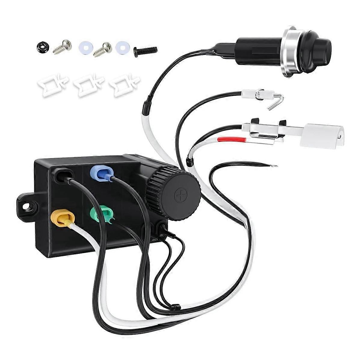 7643 Grill Igniter Kit Replacement for Spirit 220 and 320 Gas Grills (with Front-Mounted Control Pa