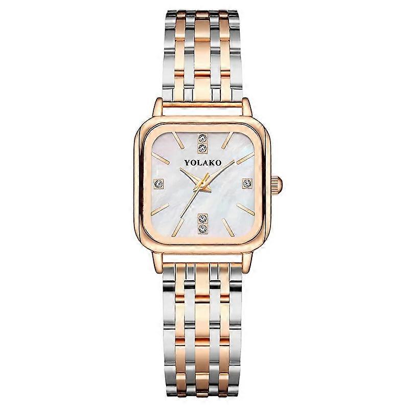 2023 New Fashion Women Luxury Watches Ladies Stainless Steel Wrist Quartz Watch For Women Square Watch Relogio Feminino