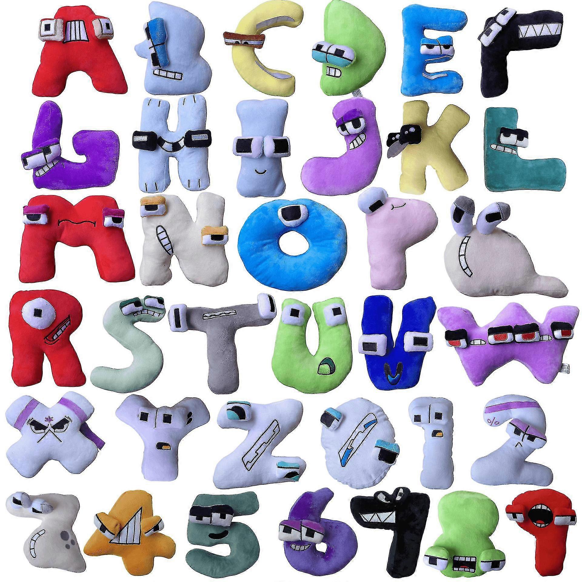 Children's Alphabet Legend Alphabet Plush Toy Pillow Alphabet Doll
