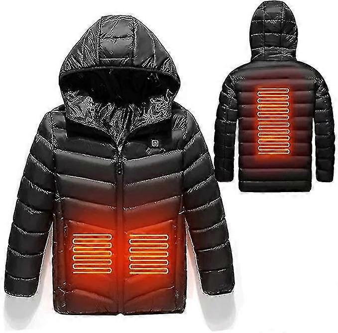 Heated Jacket For Kids Usb Charge Warm Windproof Jacket