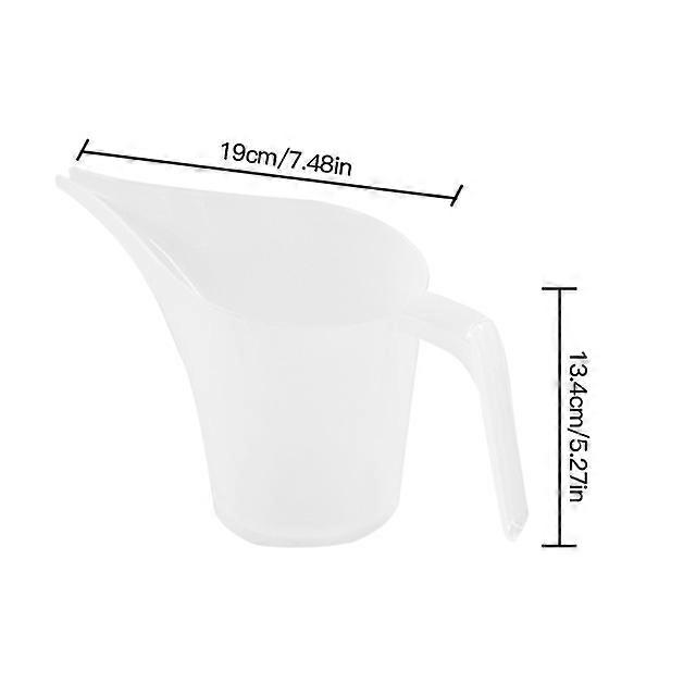 1PC Long Spout Funnel Pitcher Transparent Cake Making Measuring Cup Home Kitchen Measuring Tool